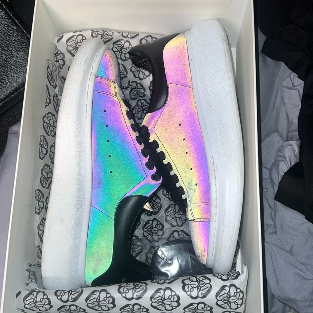 Alexander McQueen reflective sneakers